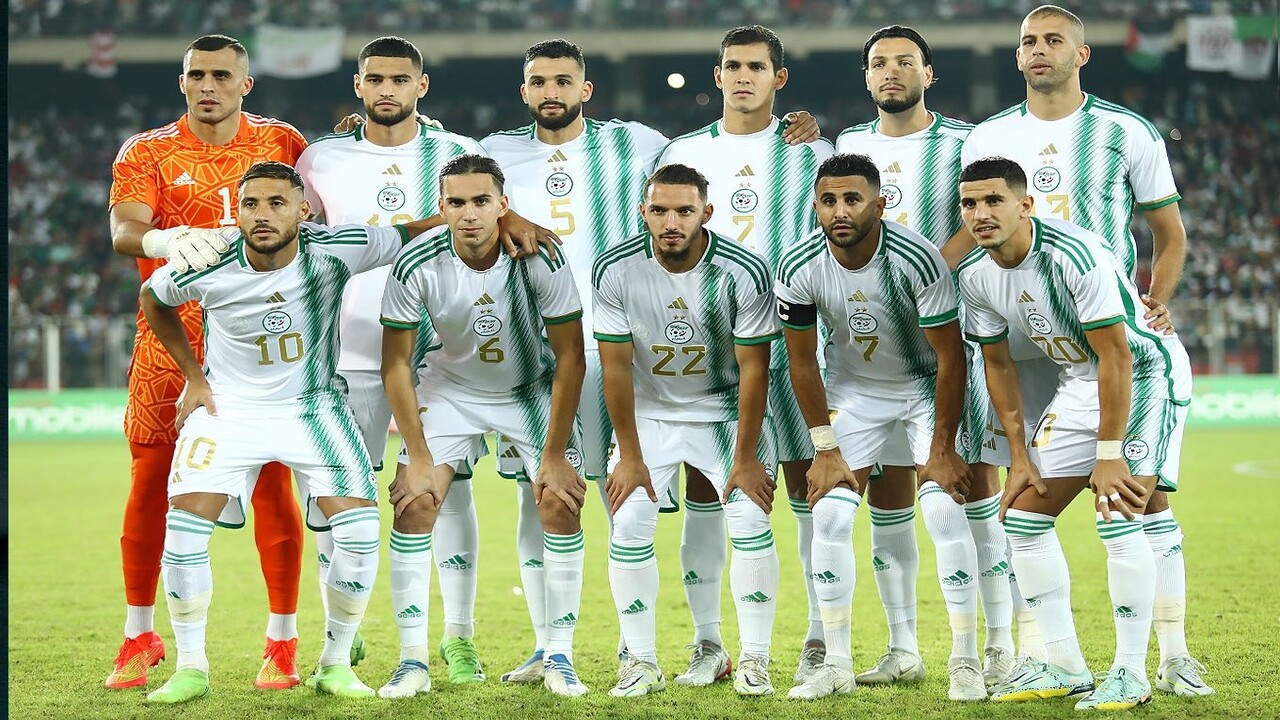 المنتخب الجزائري يتألق ويفوز علي الرأس الأخضر بنتيجة (5-1) ودياً