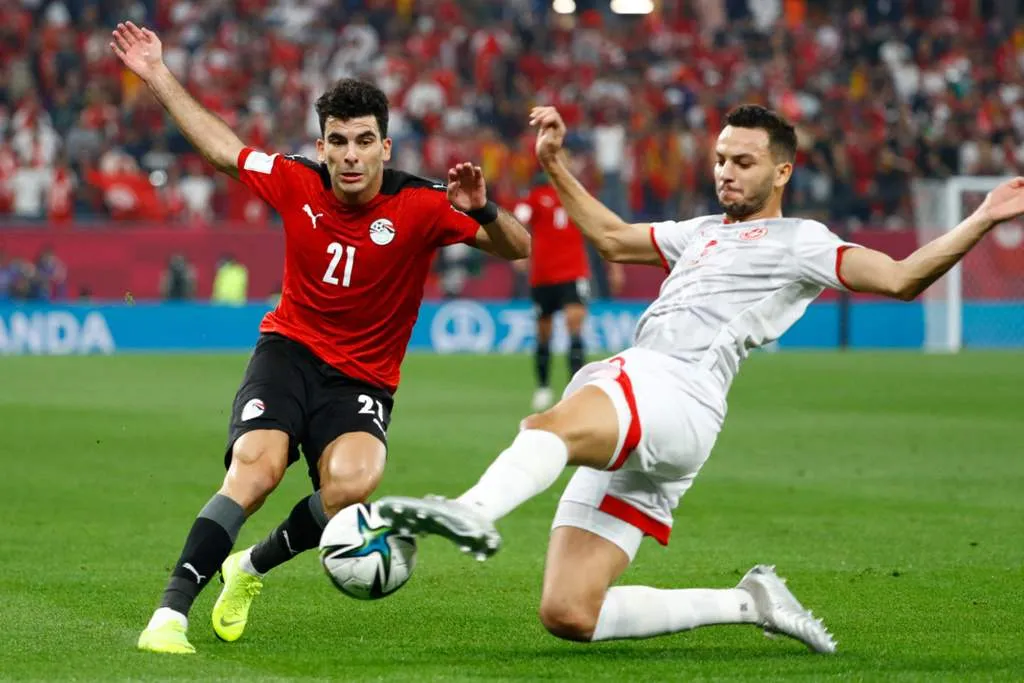 صور من مباراة مصر وتونس